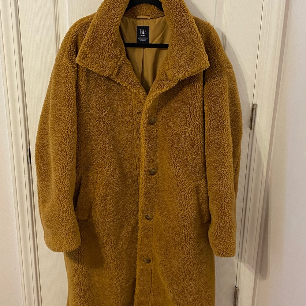 Long Sherpa Coat XL Tall